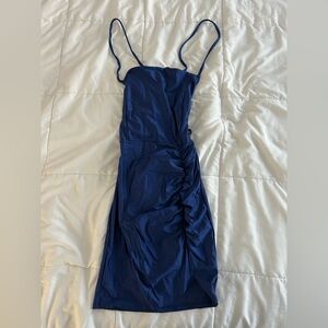 Windsor Deep Blue Mini Dress Size Small
